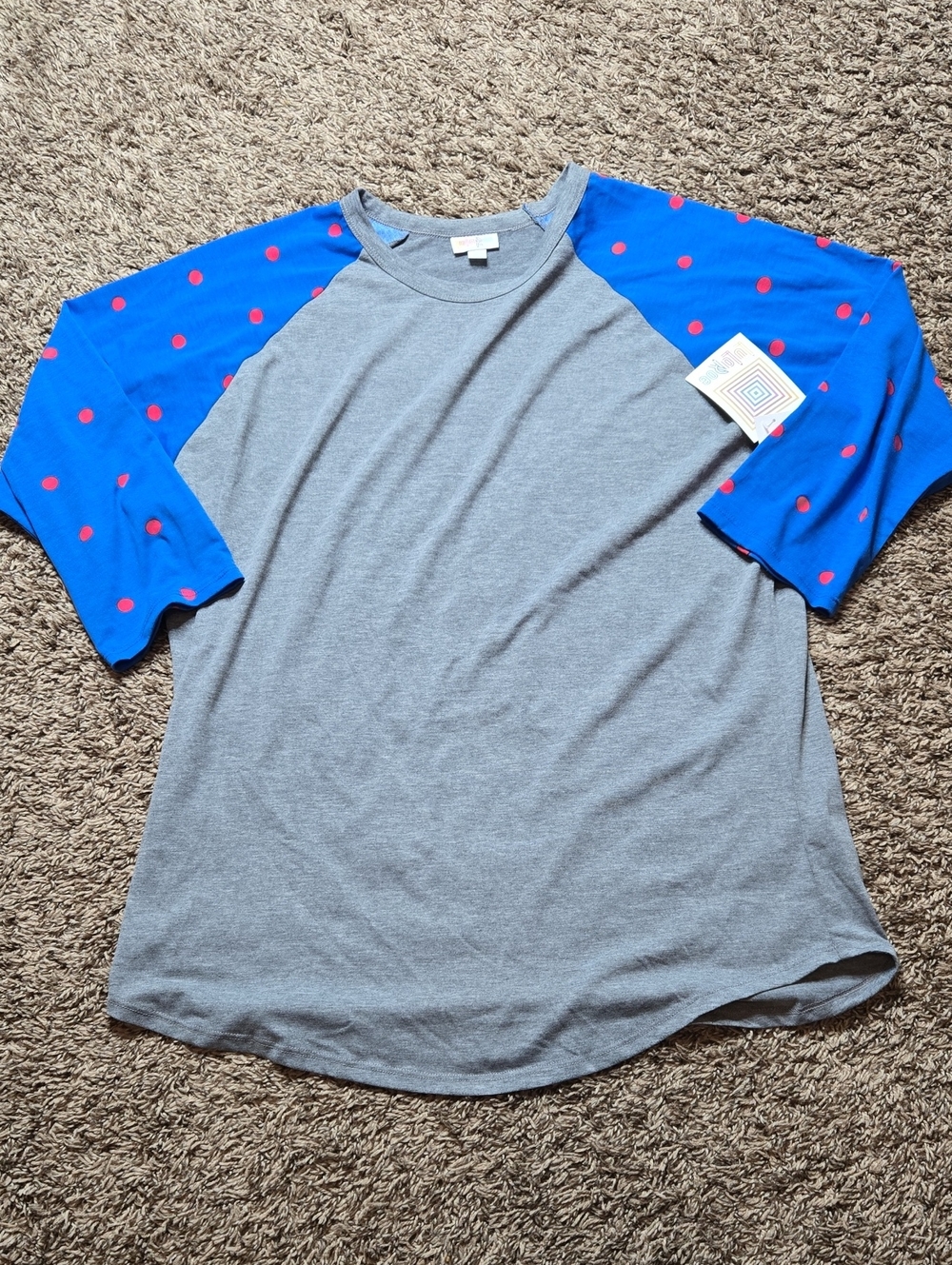 LuLaRoe Randy T 2XL Plus Size Shirt Top